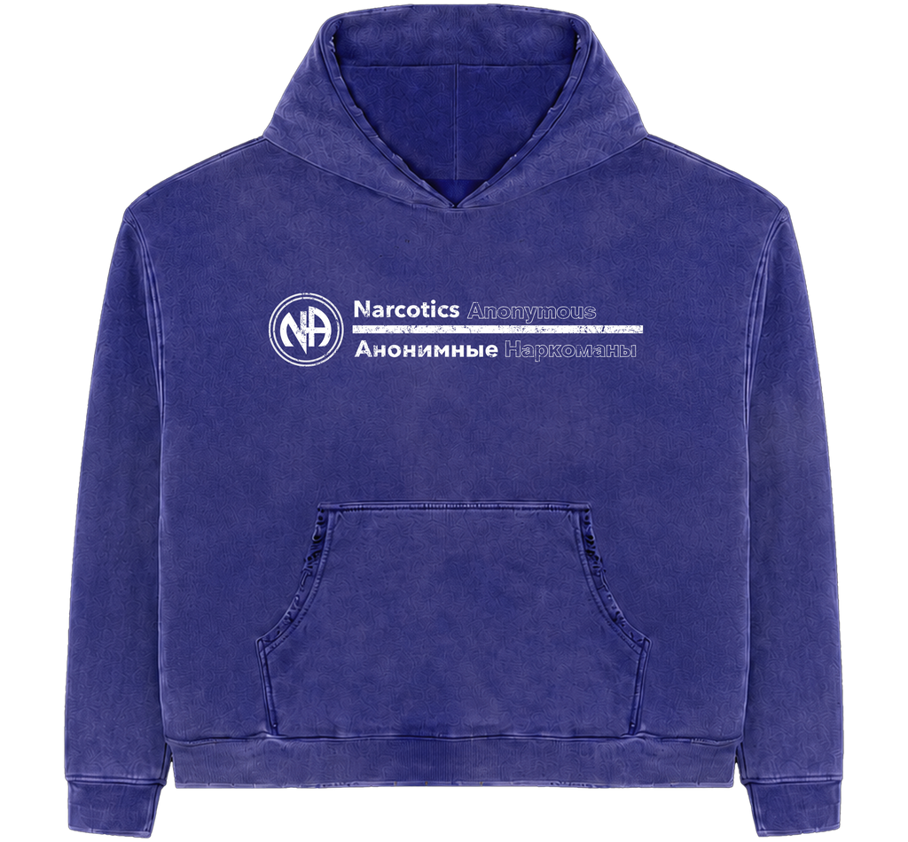 "narcotic anonymous" hoodie v2 mvmedov